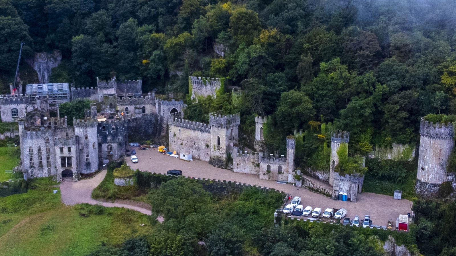 I'm A Celebrity: Gwrych Castle among Wales's most at-risk historical buildings