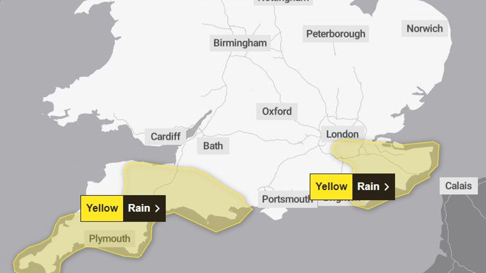 UK weather: Threat of flooding as heavy rain forecast for parts of ...