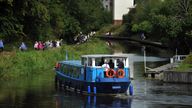 Forth and Clyde Canal boat trips. Pic: East Dunbartonshire Council