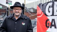 Workers party of Britain candidate George Galloway speaks to PA Media in Rochdale, Greater Manchester, ahead of the Rochdale by-election, which was triggered by the death of Sir Tony Lloyd. Picture date: Friday February 16, 2024.
