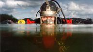 Former police diver Gill Williams. Pic: Philip Lee Harvey