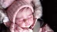 The reborn doll that spaked the incident.
Pic: Kennedy News and Media