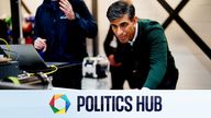 Prime Minister Rishi Sunak during his visit to MSubs in Plymouth, Devon. Picture date: Friday February 9, 2024. PA Photo. See PA story POLITICS Sunak. Photo credit should read: Ben Birchall/PA Wire 