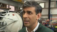 Rishi Sunak responds to suggestions from Vladimir Putin that the conflict in Ukraine is on the West