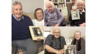 The couples at the Llys Cyncoed care home in Cardiff. Pics: PA