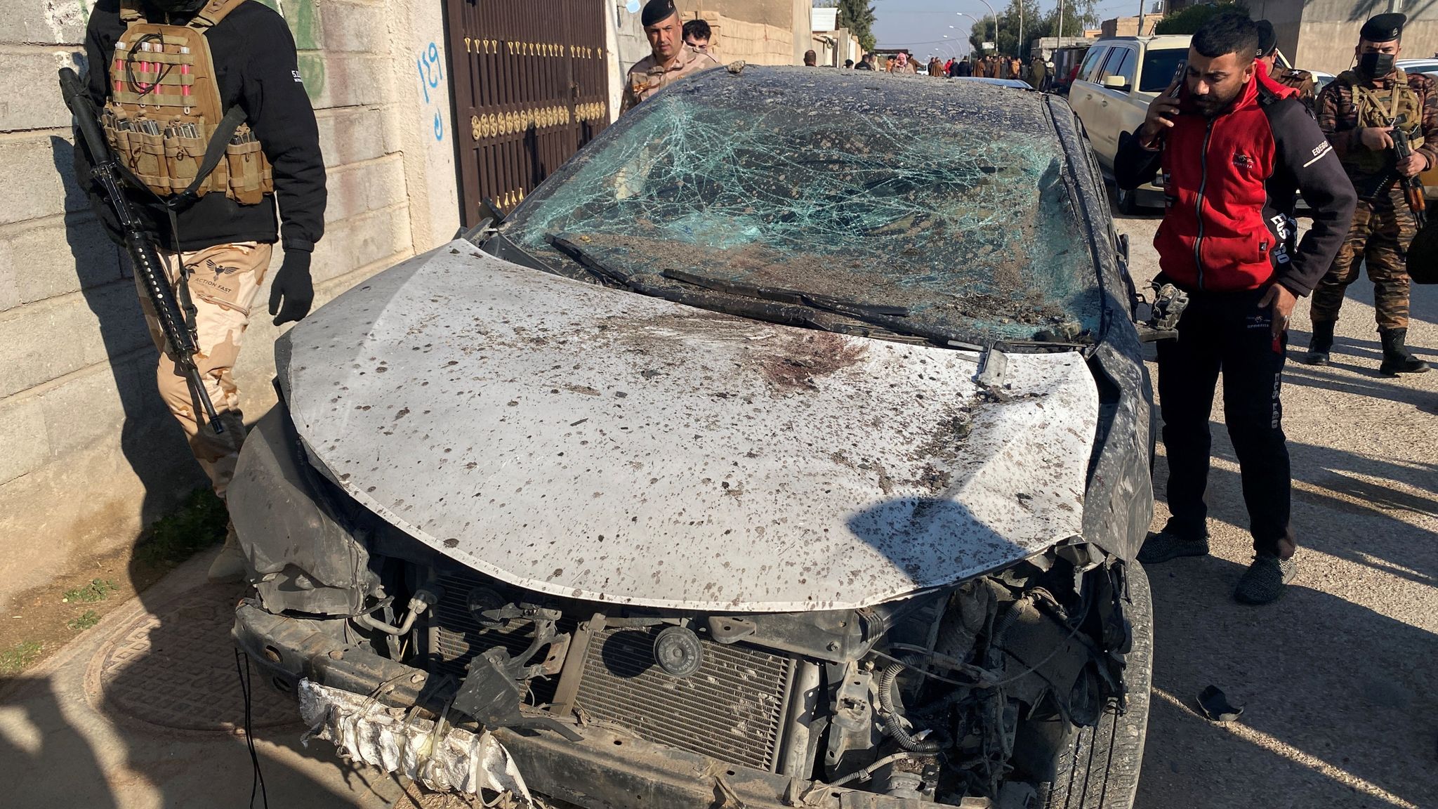 US airstrikes hit 85 targets in Iraq and Syria - killing nearly 40 ...