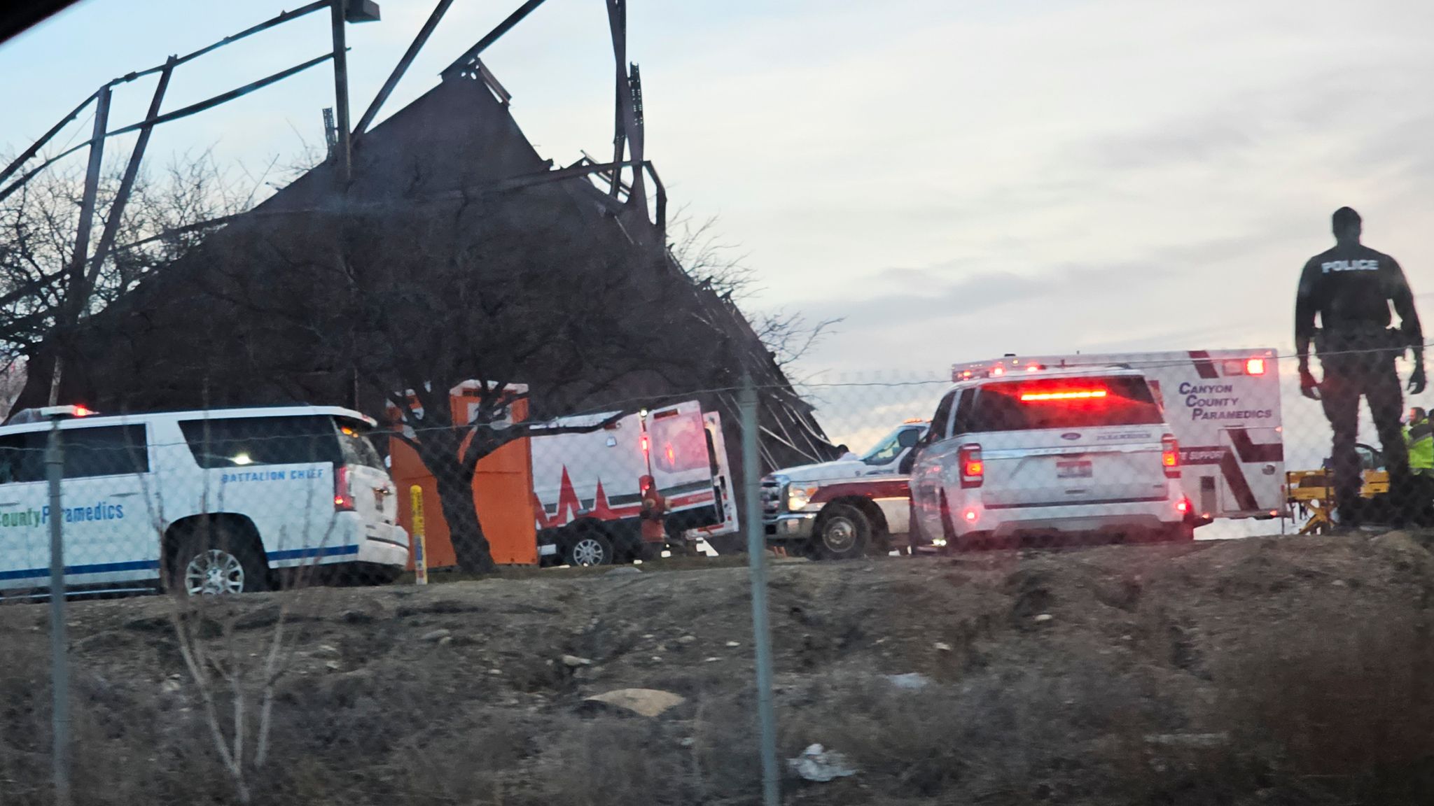 Three Dead And Five In Critical Condition After Hangar Collapses At   Skynews Hangar Collapse Boise 6439948 