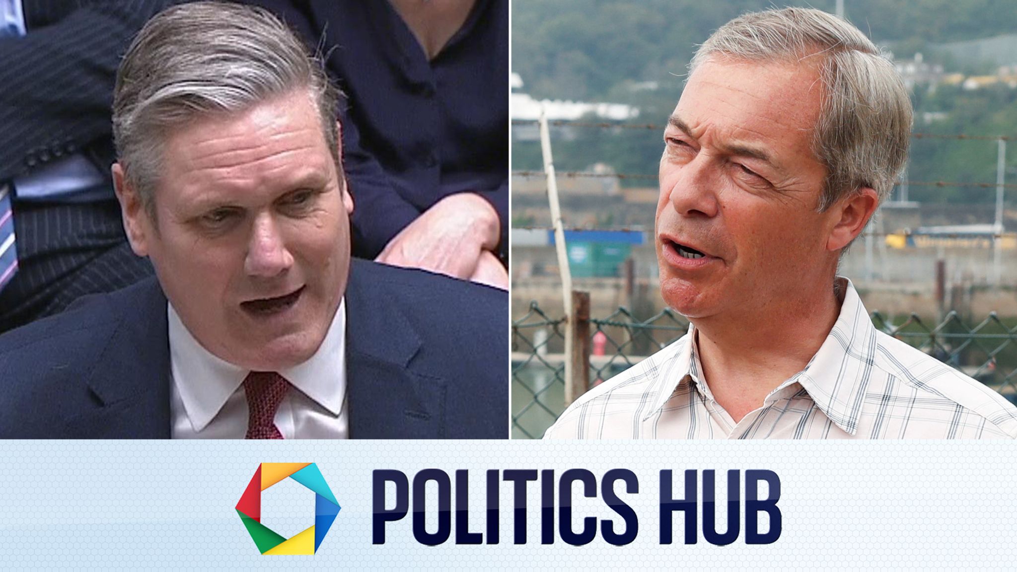 Politics Latest: Farage Hits Out At Starmer's 'extraordinary Attack' On ...