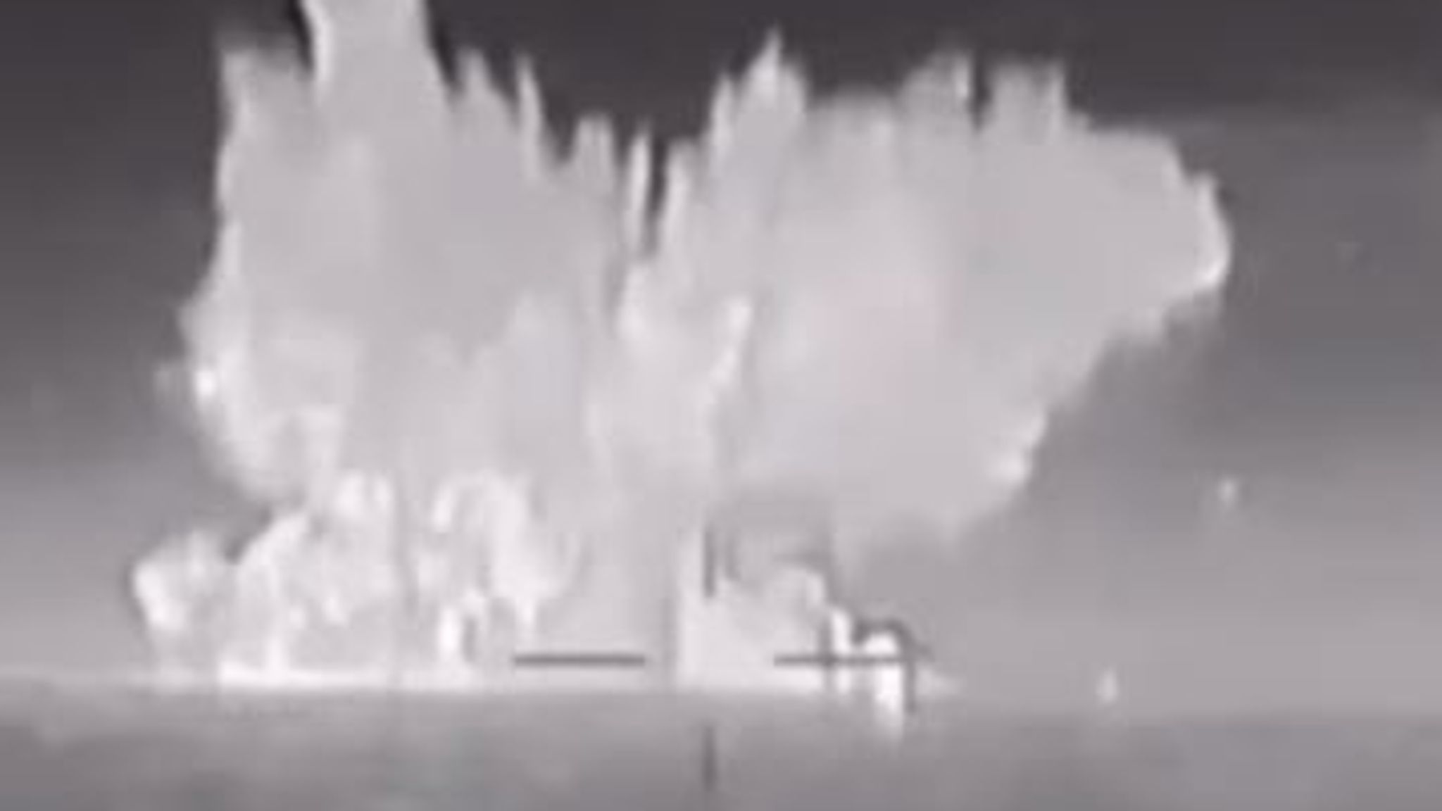 Ukraine Says Dramatic Video Shows Sea Drones Exploding And Sinking   Skynews Ship Sink Russia Ivanovets 6440954 