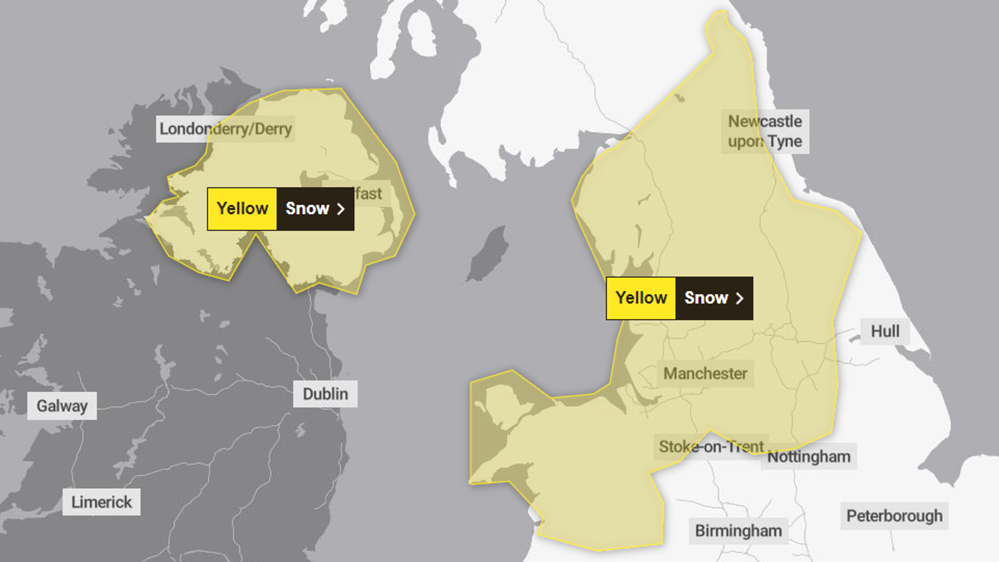 Uk Weather: Heavy Snow To Hit Uk With Met Office Issuing Warning As Up 