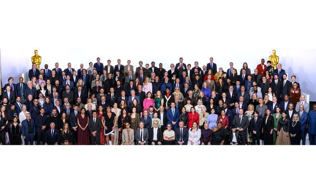 Oscars stars including Margot Robbie, Ryan Gosling and Billie Eilish line up for annual class photo - Vimarsana News