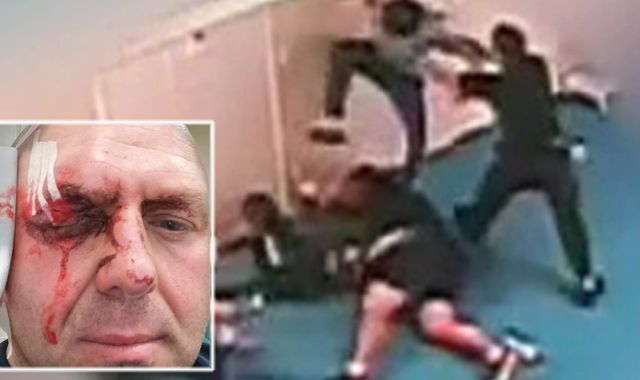 Prison guard attacked by inmates in 'harrowing' video - Vimarsana News