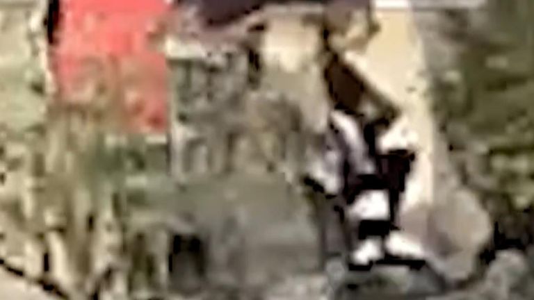 INDIA ELEPHANT ATTACKS TOURIST