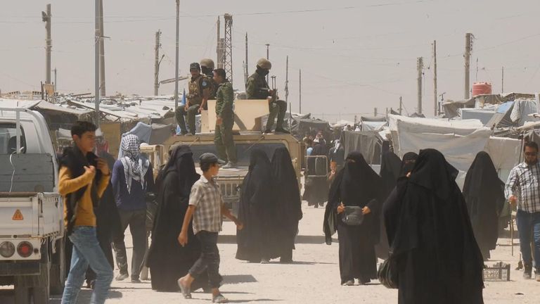 ISIS families still live at the al Hol camp of northern Syria.