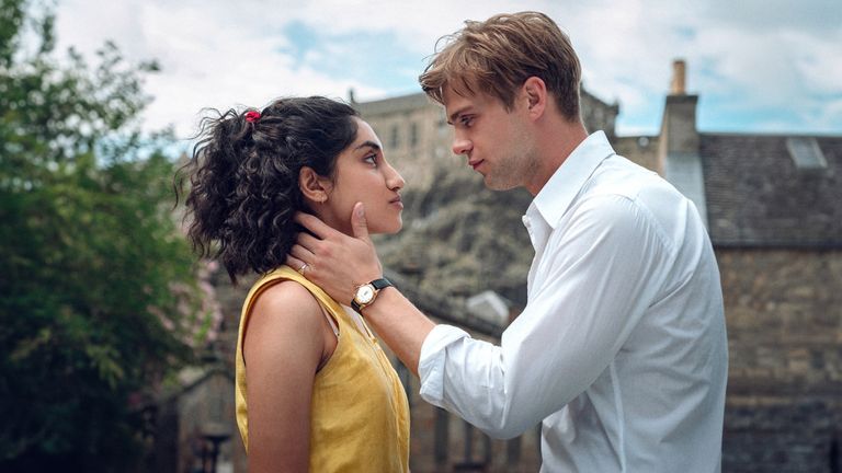 Ambika Mod and Leo Woodall Pic: Netflix