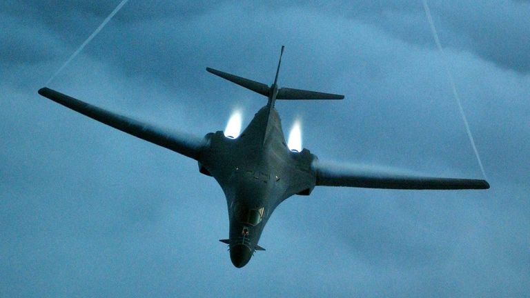 A B-1 Bomber (File pic: Reuters)