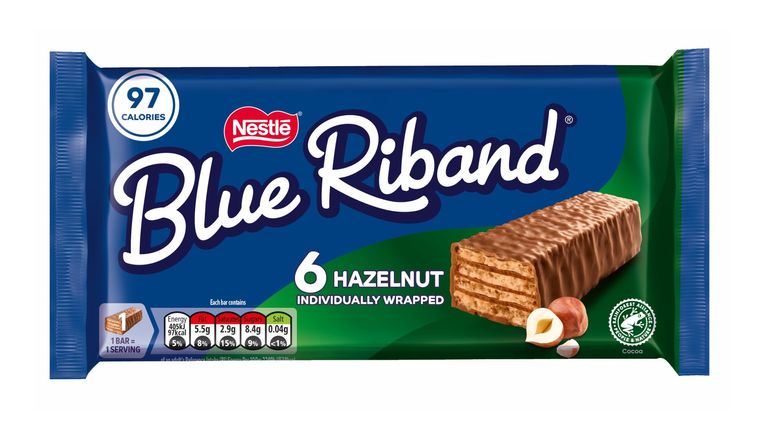 The new Blue Riband Hazelnut as Breakaway and Yorkie biscuit bars are to disappear from shelves