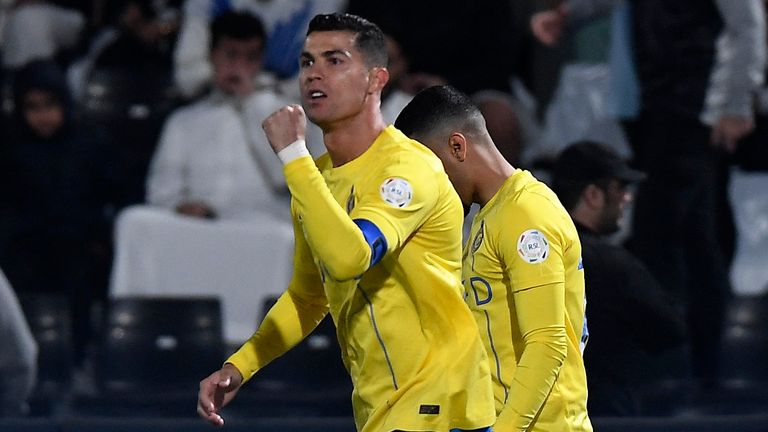 Cristiano Ronaldo 'faces possible investigation' after on-pitch 'obscene  gesture' in Saudi Arabia, World News