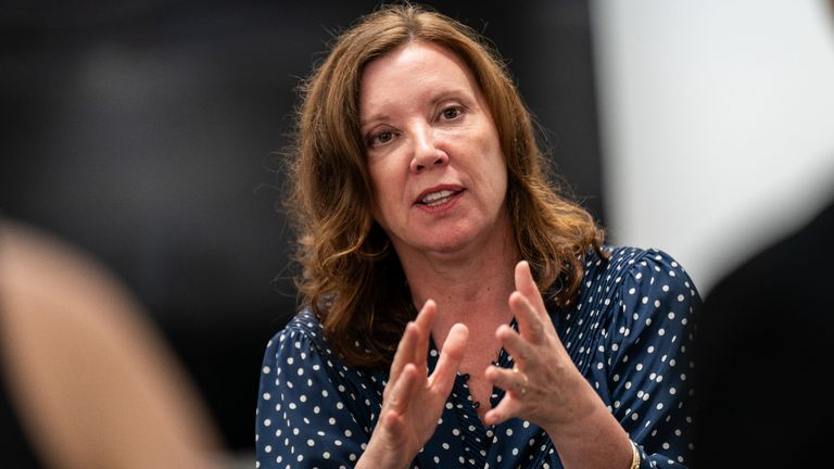 Dame Rachel de Souza says children are falling through the cracks. Pic: PA