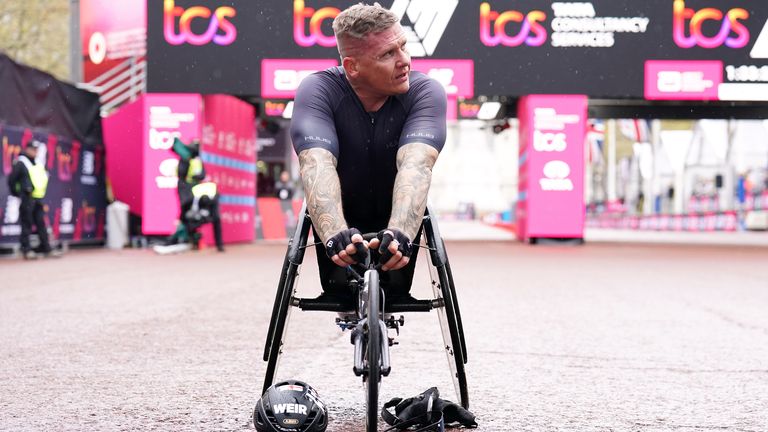 David Weir welcomed the move.  Photo: PA