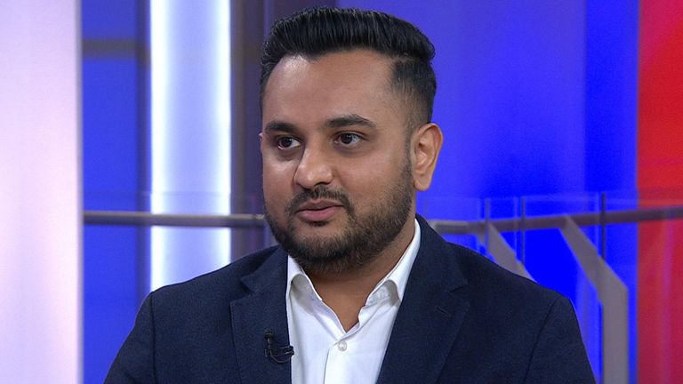 Dr Kunal Patel, clinical director of the Love Teeth Dental Practice. The UK Tonight with Sarah Jane-Mee.