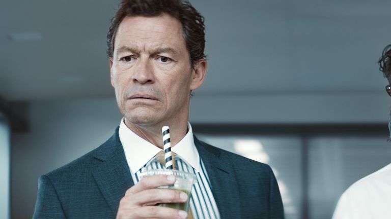 Dominic West on the campaign trail across the country.Image: Nationwide 