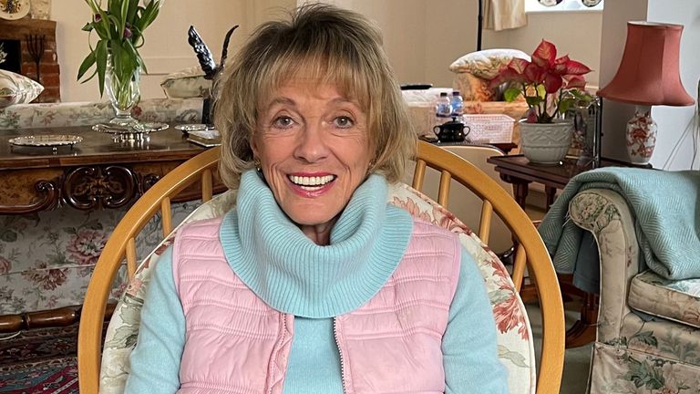 Undated handout photo of Esther Rantzen who has said she is remaining "optimistic" after revealing she has been diagnosed with lung cancer. Pic: PA