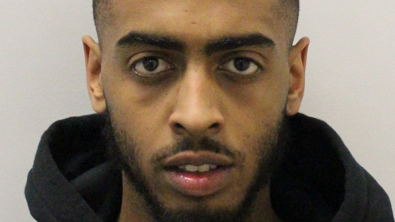 Tyrell Lacroix was found guilty of conspiracy to wound with intent to cause grievous harm at Kingston Crown Court on February 15, 2024, following his conviction for a drive-by shooting in which four The woman and two girls, aged 11 and 7, were shot with a sawn-off shotgun.  In January 2023, shots were fired into a crowd outside a funeral at St Aloysius Church in Phoenix Road, Euston, north London.  Pic met the police.