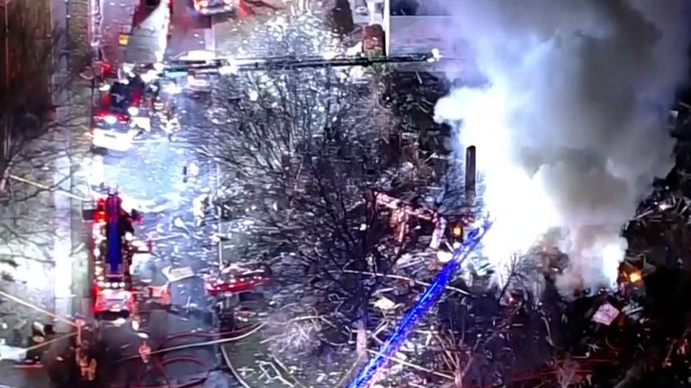 Virginia house explosion: Firefighter killed and 11 people injured, including two civilians - Vimarsana News