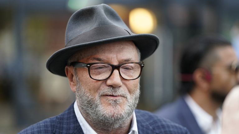 File photo dated 02/07/21 of George Galloway who has said he is confident a judge will hear his legal challenge against the Batley and Spen by-election result, despite the initial deadline for challenging his defeat having now passed. Issue date: Friday August 6, 2021.

