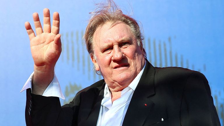 Gerard Depardieu. Pic: Reuters