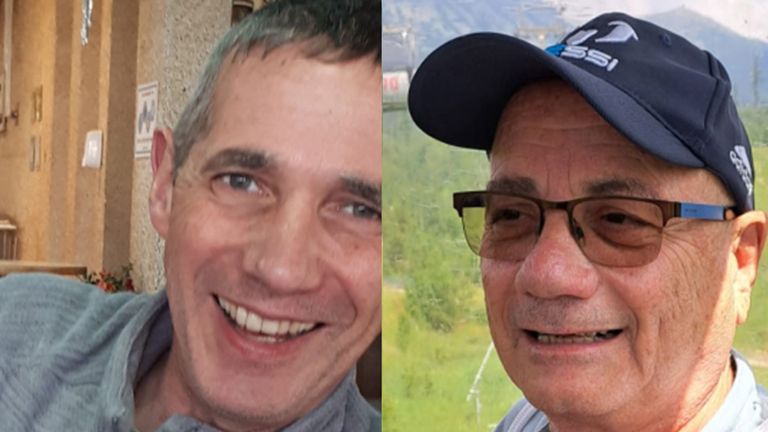 Fernando Simon Marman, 60, and Louis Har, 70. Pic: Israel Defence Forces