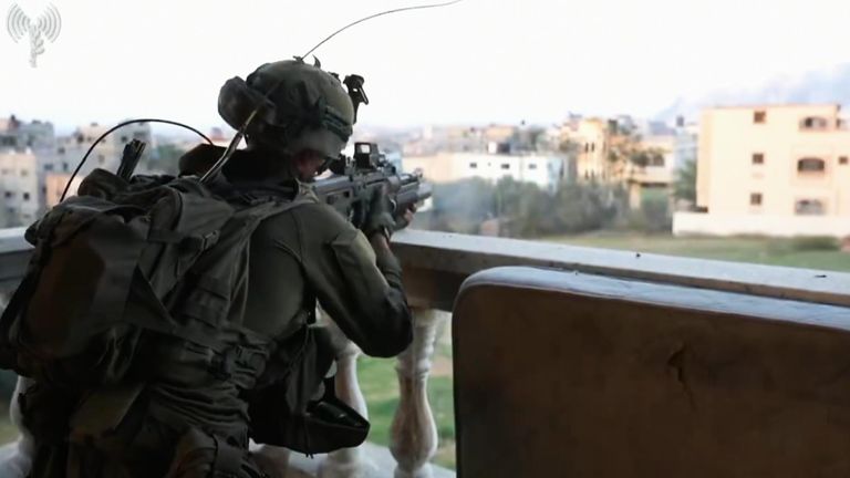 An IDF soldier