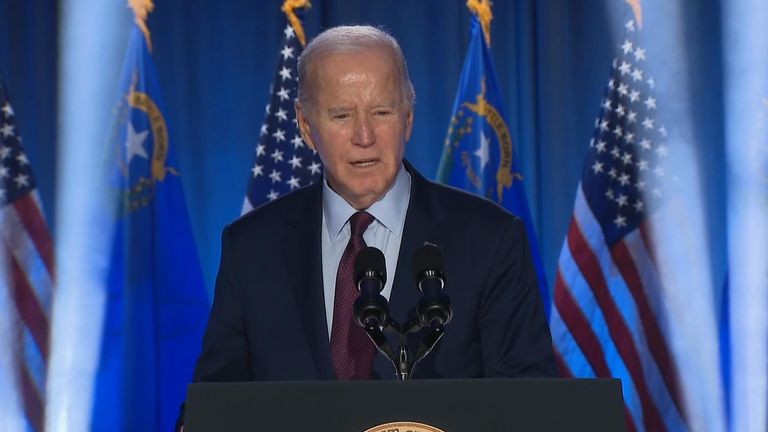 Biden hit back at the special counsel, saying, &#39;my memory is fine&#39;.