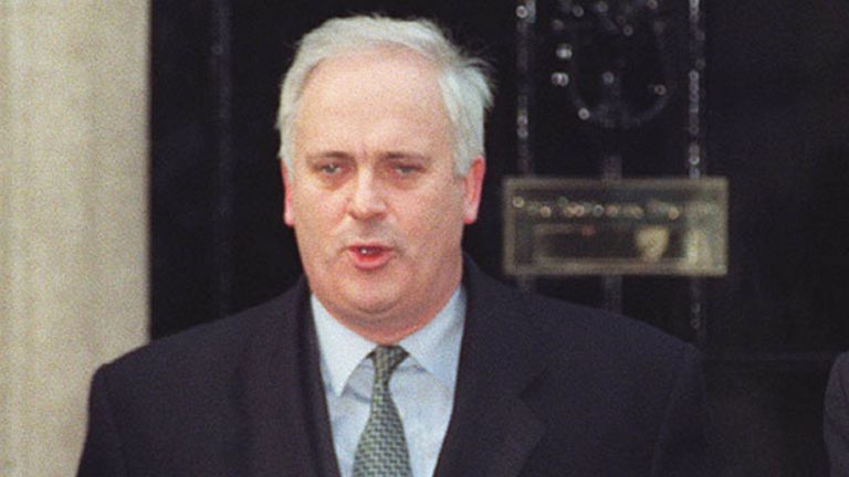 John Bruton pictured in 1996. Pic: PA