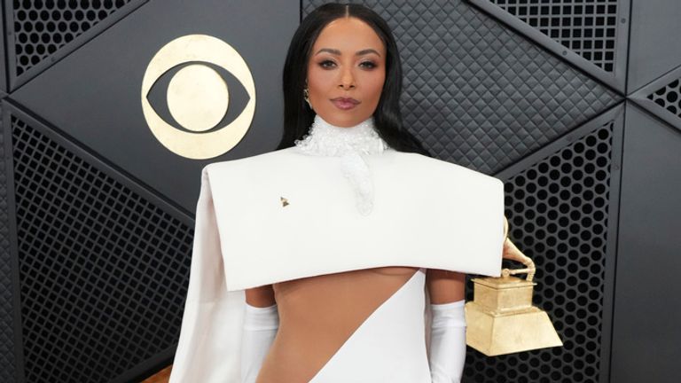 The Vampire Diaries star Kat Graham comes with a cape. Pic: AP