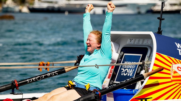 Mum who completed World s Toughest Row race across Atlantic Ocean