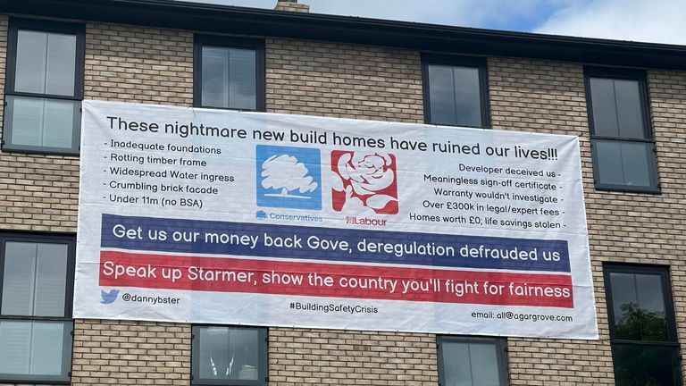 Leaseholders say defective newbuild homes have &#39;ruined their lives&#39;