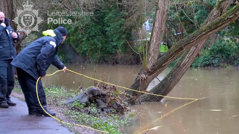 Leicester River Search Rain Hampers Efforts To Find Missing Xielo