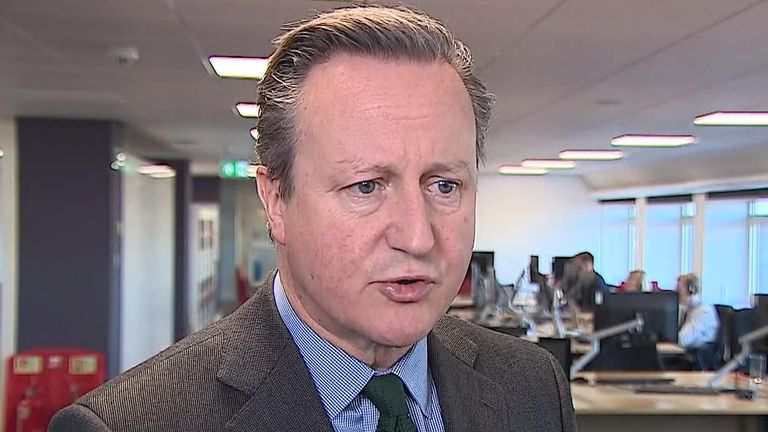 Lord Cameron voices concern over Rafah situation