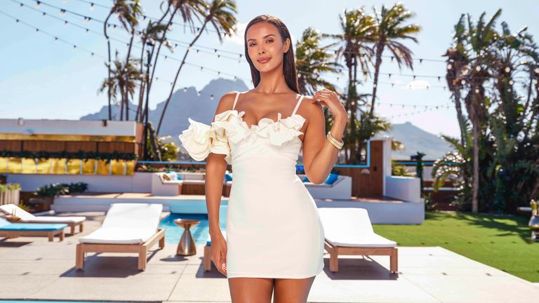 Love Island is hosted by Maya Jama. Pic: ITV