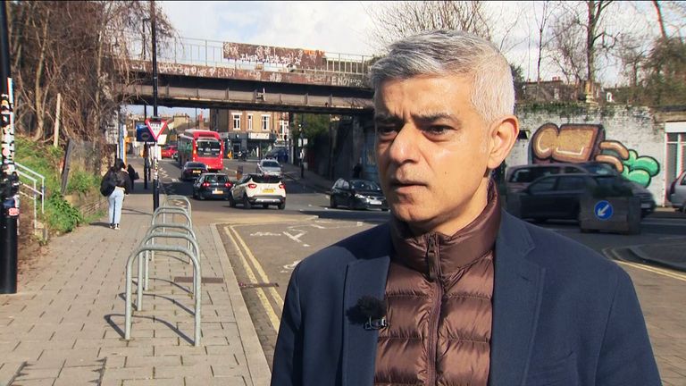 Mayor of London, Sadiq Khan, responds to comments from Conservative deputy chairman Lee Anderson MP