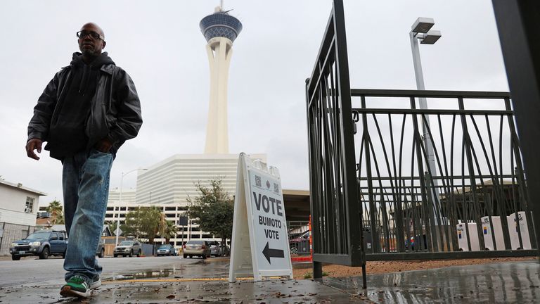 Both parties are holding votes in Nevada this week. Pic: Reuters