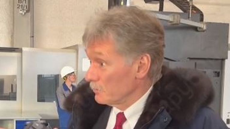 Dmitry Peskov reacts to reports of Alexei Navalny&#39;s death