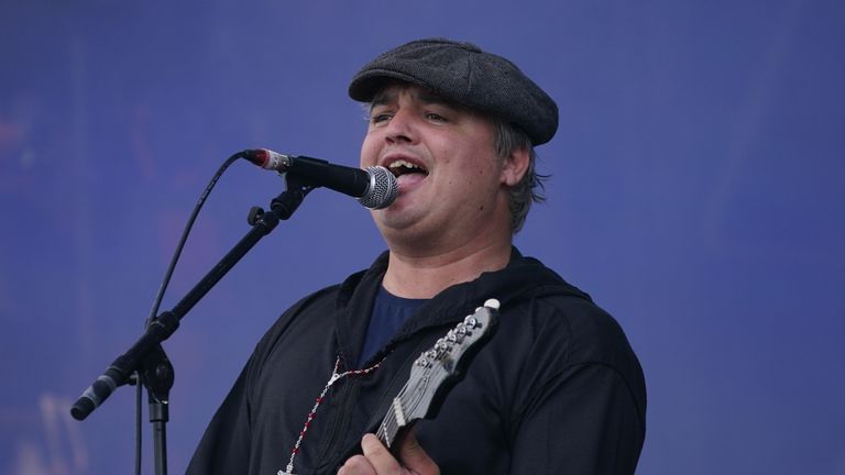 Pete Doherty performing at Glastonbury in 2022. He has been open about his heroin addiction in the past. Pic: PA
