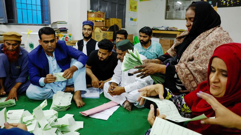 Pakistan General Election Vote Counting Begins As Nine Killed In