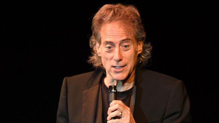 Richard Lewis was known for exploring his neuroses while dressed in black. Pic: mpi04/MediaPunch /IPX/AP