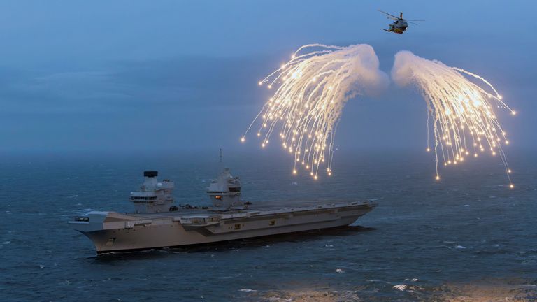 Pic: UK Ministry of Defence/Reuters