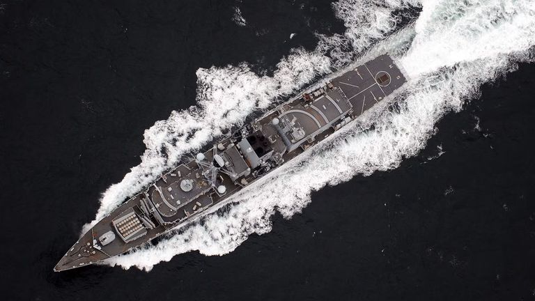 Thales has won a £1.8bn contract with the Ministry of Defence. Pic: Royal Navy via Thales