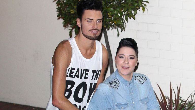 Rylan Clark and Lucy Spraggan pictured during their time competing on The X Factor in 2012. Pic: Beretta/Sims/Shutterstock